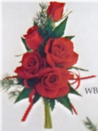 Red Sweetheart Rose Corsage