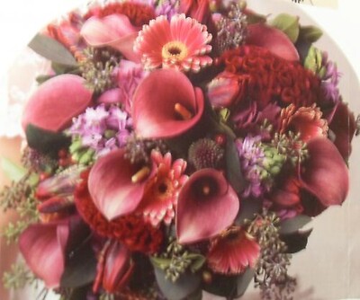 Crimson Calla Mixed Bouquet