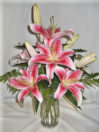 Arnold Florist Stargazer Vase
