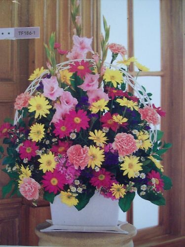 Traditional mix of flowers