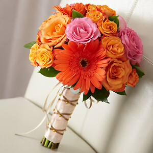 AF Gerbera and Rose Bouquet