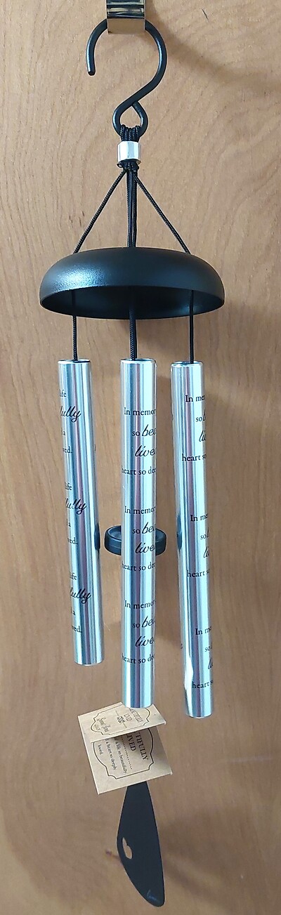 AF 21&quot; Chime, &quot;Beautifully Lived&quot;