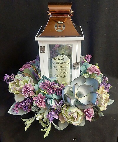 AF Memorial Lantern, In Loving Memory Design 19