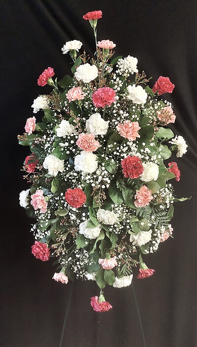 Pinks and Whites Standing Spray