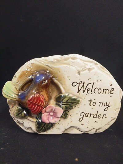 AF Welcome To My Garden Stone