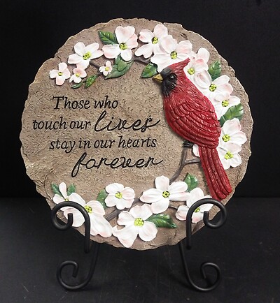 AF Those Who Touch Our Lives Cardinal Plaque