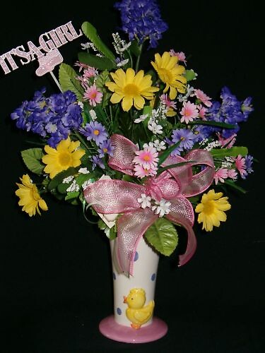 AF Baby Girl Vase