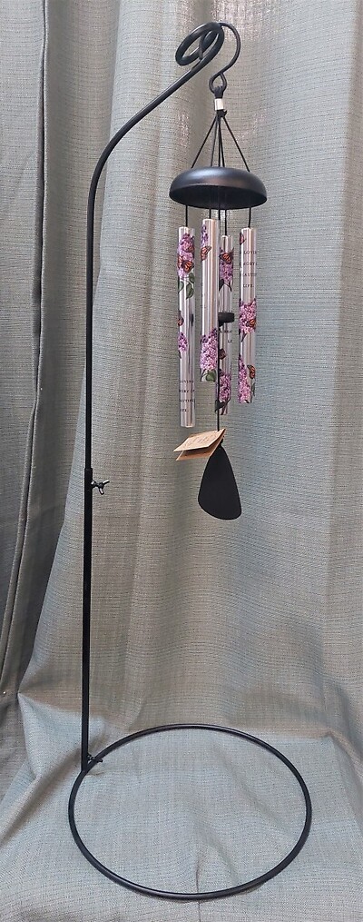 AF 21&quot; Butterfly Chime, &quot;In Loving Memory&quot;