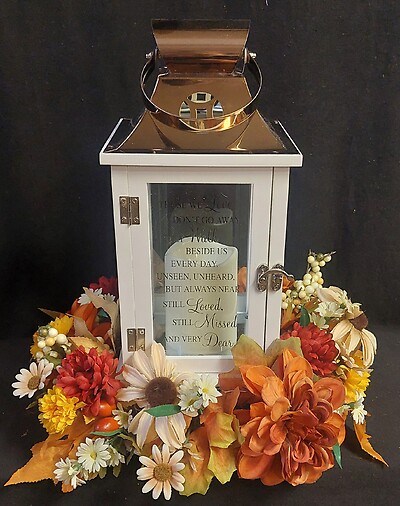 AF Memorial Lantern Silk Display 24, Those We Love