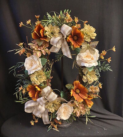 AF Elegant Fall Wreath