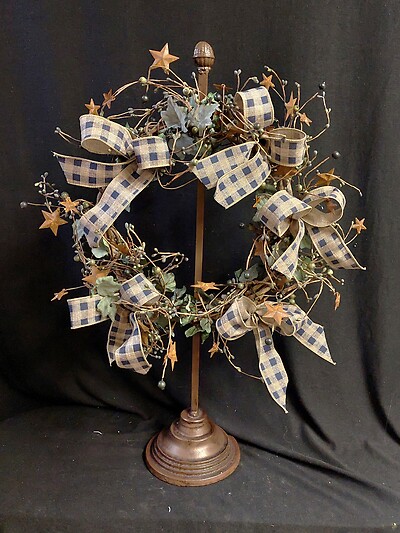 AF Farmhouse Wreath (STAND NOT INCLUDED)