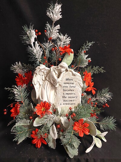 AF Silk Christmas, When Someone You Love Angel Arrangement 2