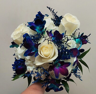 AF Blue Bomb Handheld Bouquet