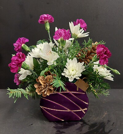 AF Purple Ornament Fresh Design 2