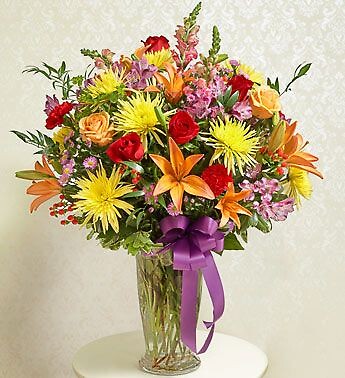 AF Bright Vase Arrangement