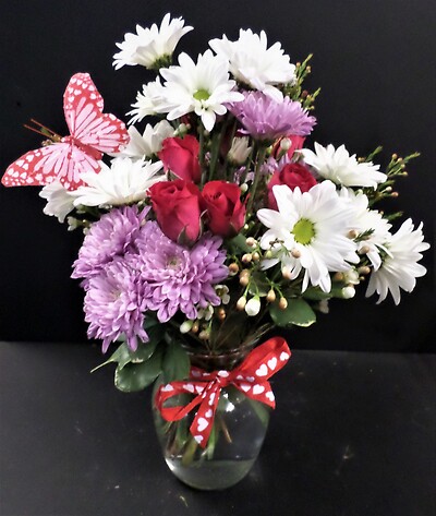 Butterfly love bouquet