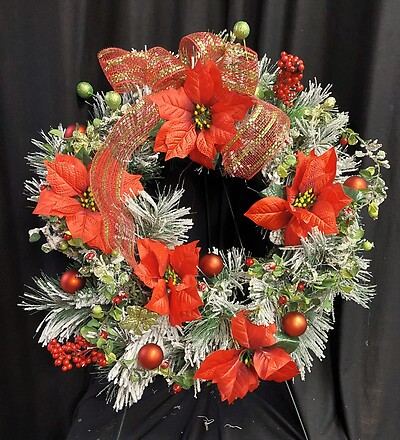 AF Traditional Flock Wreath