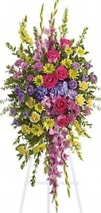 AF Easel With Roses