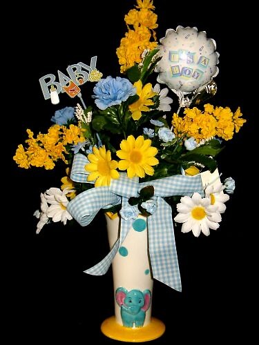 AF Baby Boy Vase