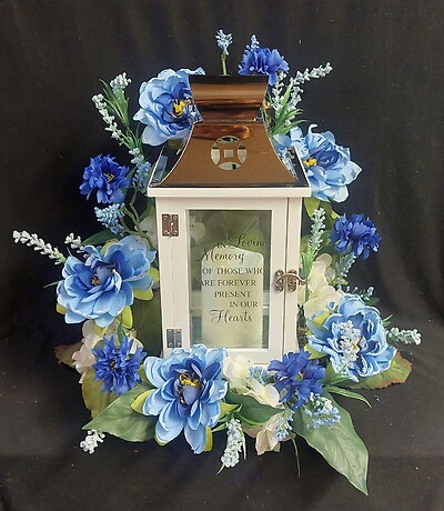 AF Memorial Lantern, In Loving Memory Design 20