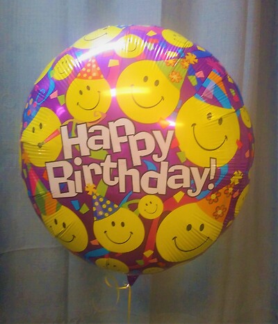 AF Mylar Extra Large Smiley Face Balloon