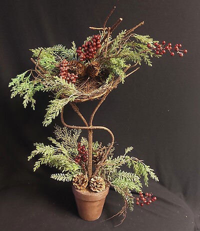 AF Elevated Bird's Nest Silk Display 1