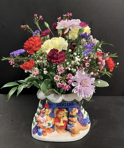 AF Ceramic Winnie the Pooh Bouquet 1