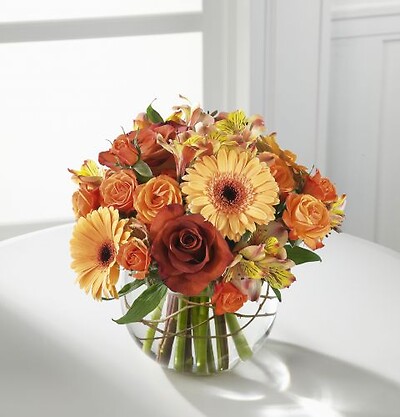 Seasonal Bubble Bowl Bouquet