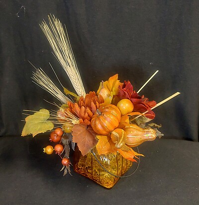 AF Fall Silk Vase Arrangement 2