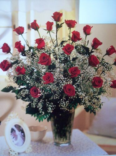 Arnold Florist Premium 2 Dozen Long Stemmed Rose Bouquet