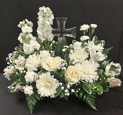AF Crystal Cross Peace Bouquet