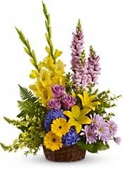 AF Colorful Sympathy Basket