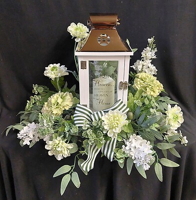 AF Memorial Lantern, Heaven in our Home Silk Display 5