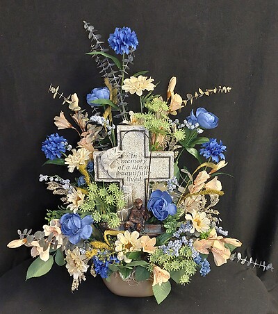 AF Silk Design 3 with Fisherman Cross