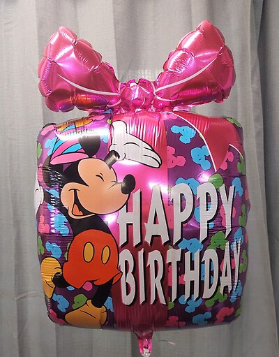 Mickey Mouse Happy Birthday Balloon