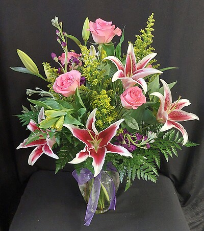 AF Bright Stargazer Vase