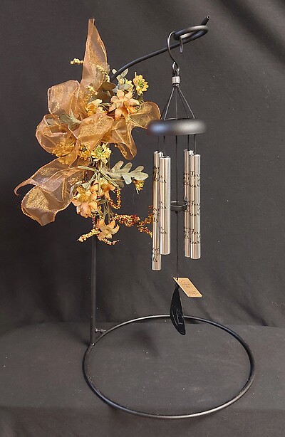 AF Fall Swag with 21&quot; Chime
