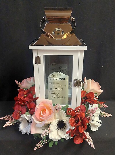 AF Memorial Lantern Silk Design 27, Heaven In Our Home