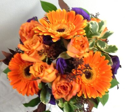 AF Orange Gerbera Bouquet