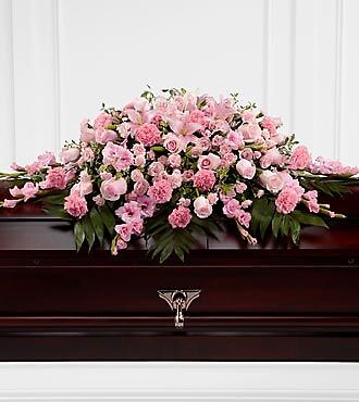 AF Pink Casket Spray