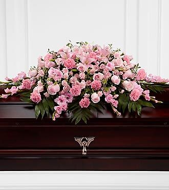 AF Pink Casket Spray