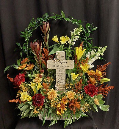 AF Fall Angel Cross Bouquet 1