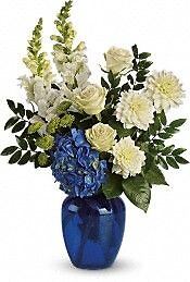 AF Blue and White Vase