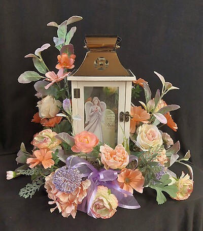 AF Memorial Lantern, Heaven in our home Silk Design 8