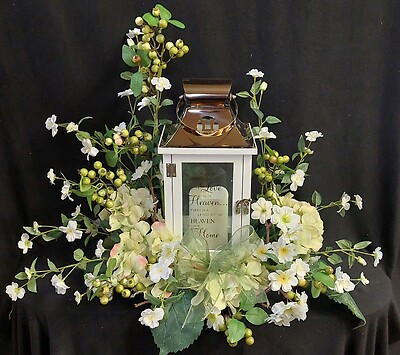 AF Memorial Lantern, Heaven in our Home Silk Design 10