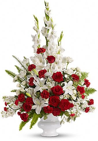 AF Red and White Bouquet