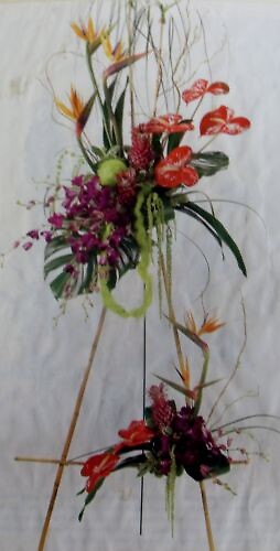 High Style Tropical Easel