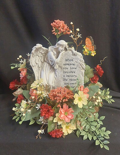 AF Leaning Angel Fall Silk Display 3