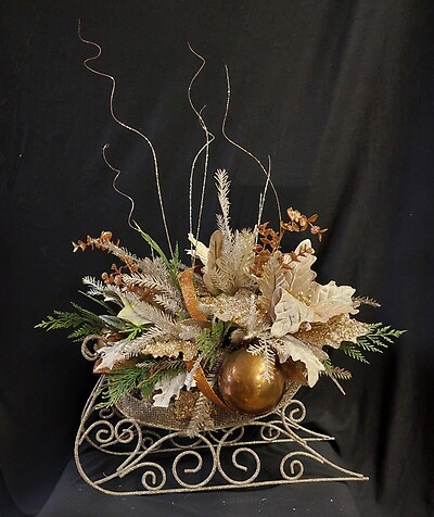 AF Sleigh Ride Centerpiece