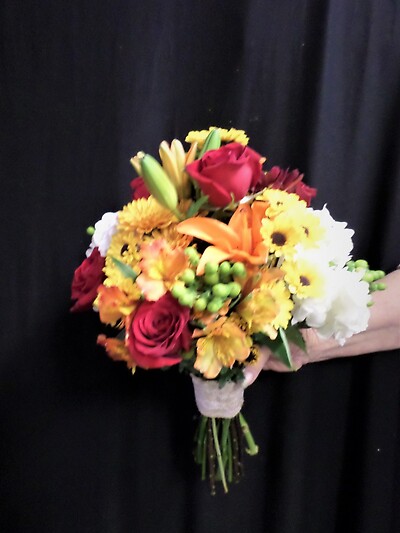 AF Fall Wedding Bouquet